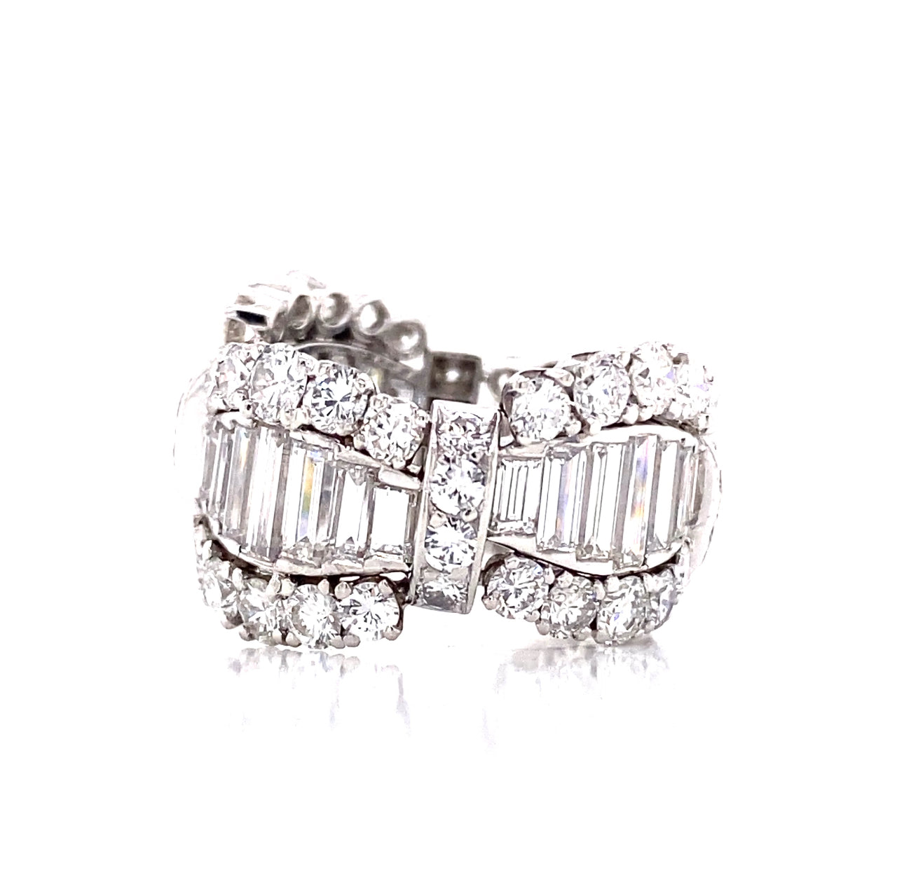 Platinum Custom Lady's Diamond Eternity Ring