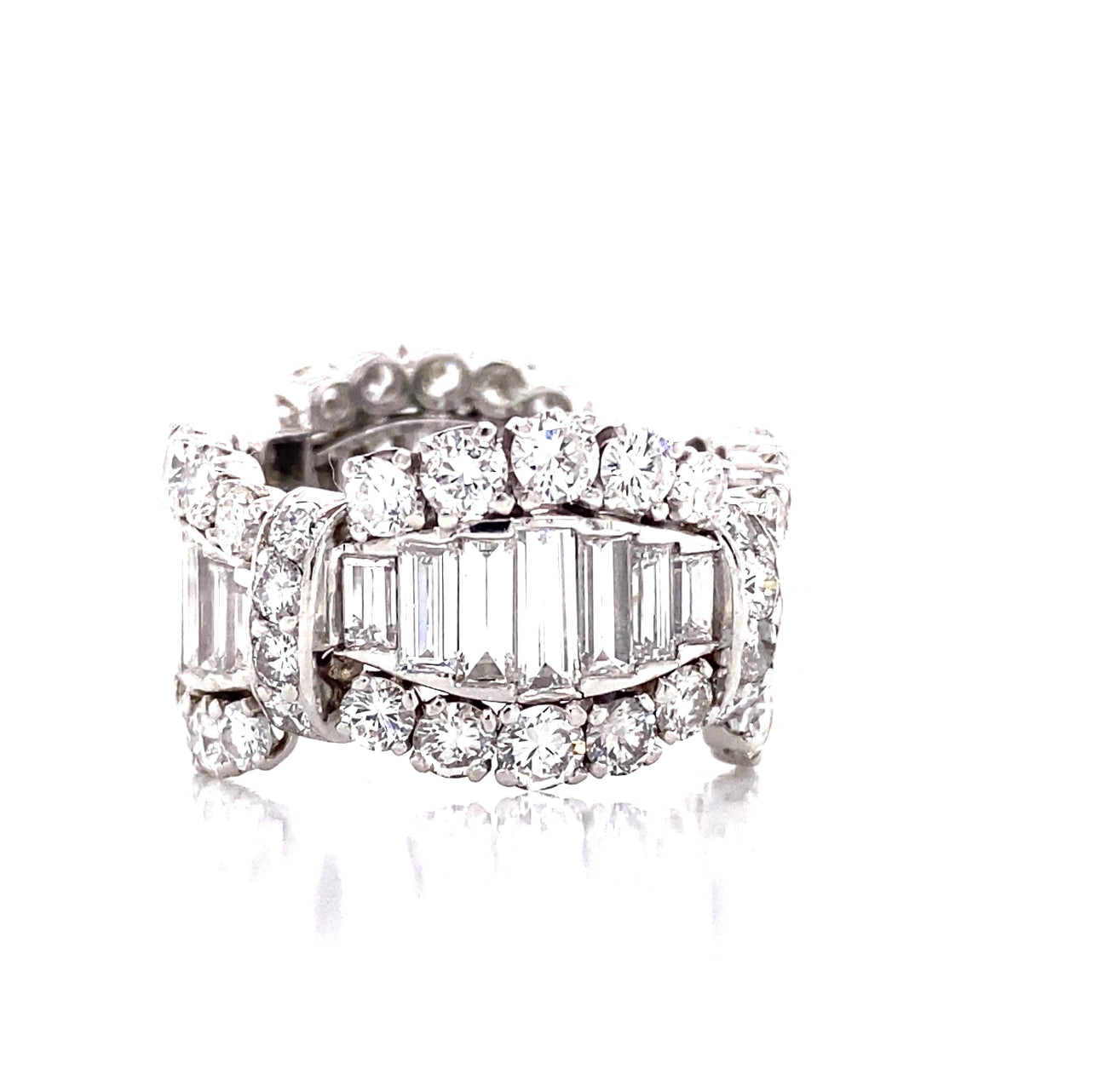 Platinum Custom Lady's Diamond Eternity Ring