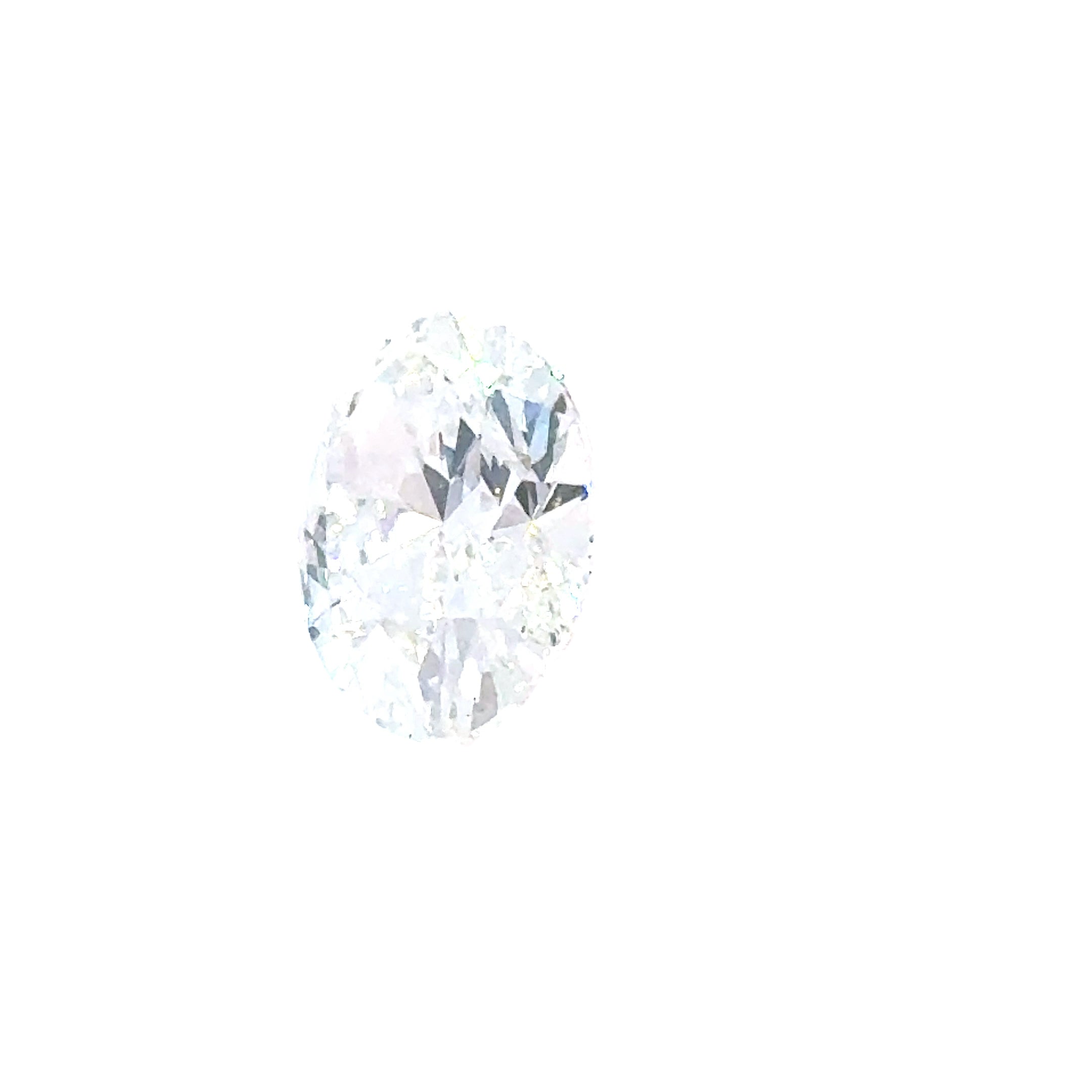Diamond (Lab) - 7.53ct Certified Oval Brilliant Cut