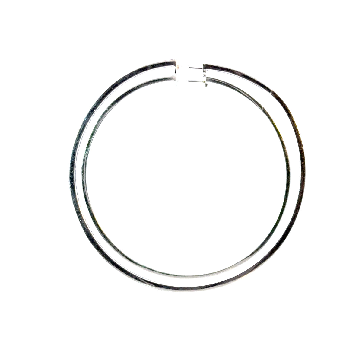 14KW Multicolor Natural Sapphire Hoop Fashion Earrings