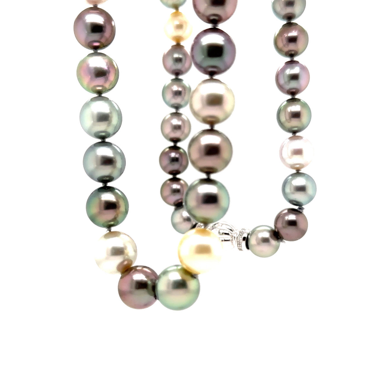 18KW Custom Natural Mixed Color Fashion Pearls