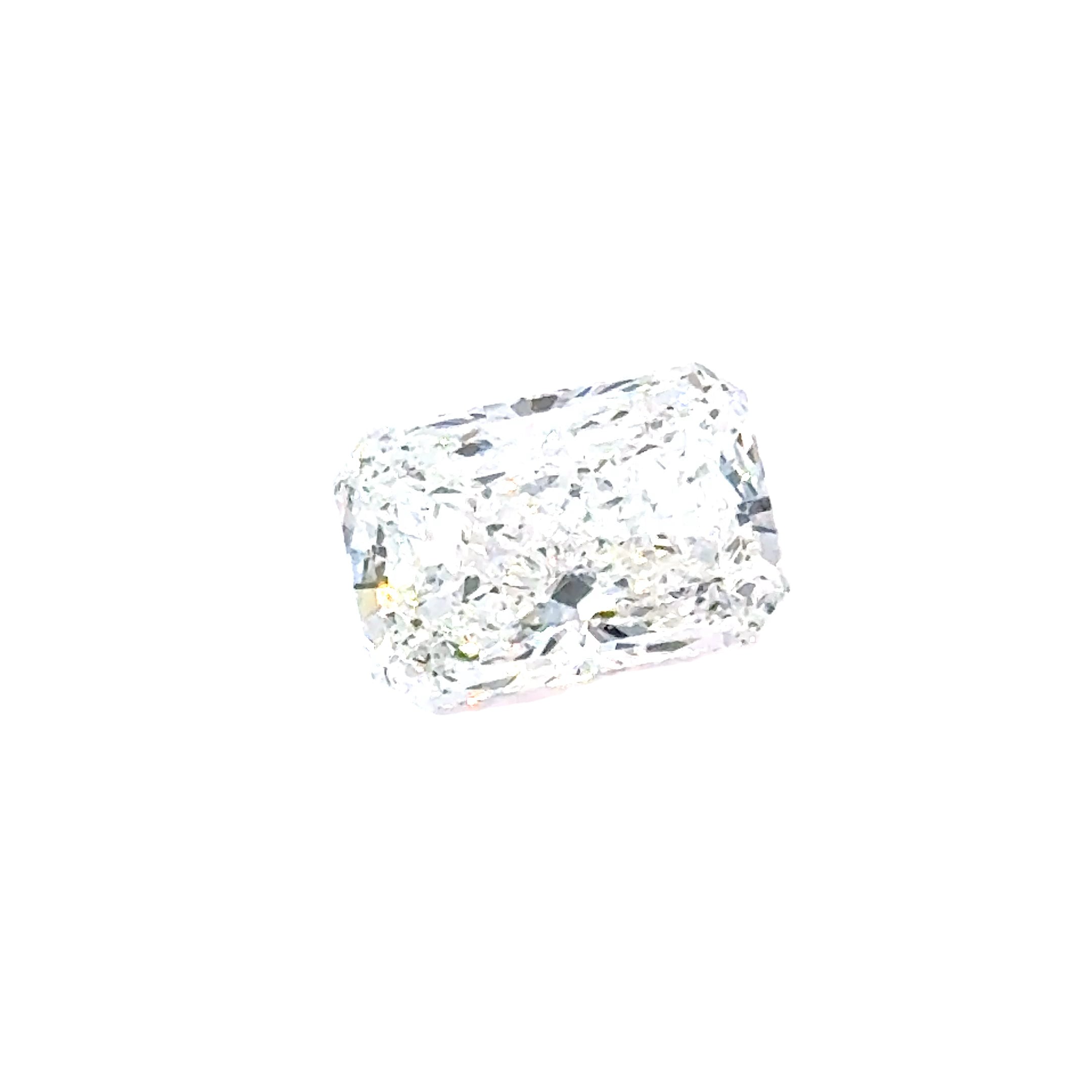 Diamond (Lab) - 7.52ct Cut Cornered Rectangular Modified Brilliant