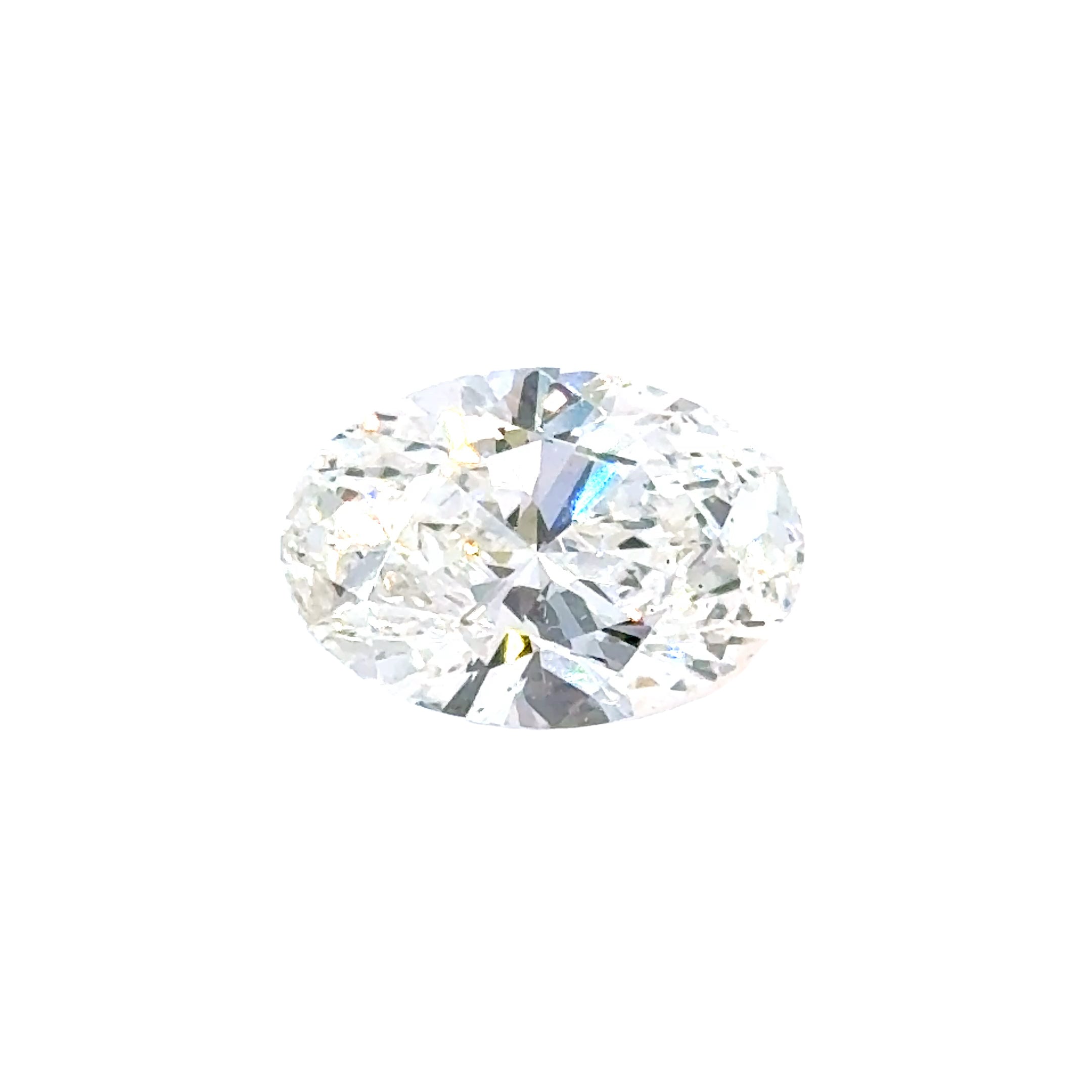 Diamond (Lab) - 7.53ct Certified Oval Brilliant Cut